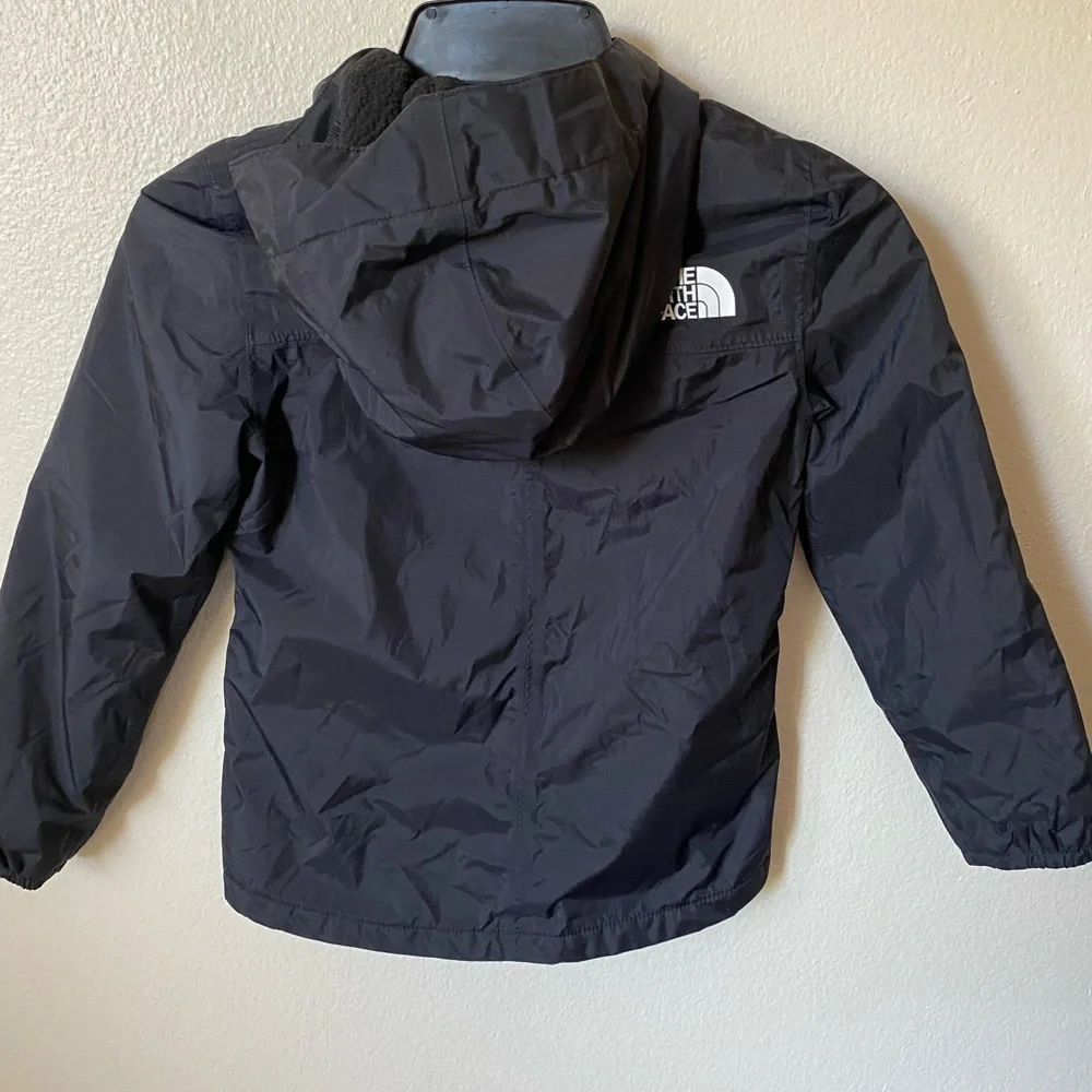The North Face Girls Warm Storm Rain Jacket Black Size XS